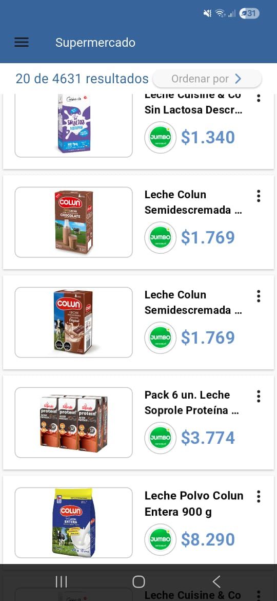 PriceTrack App Screenshot 2